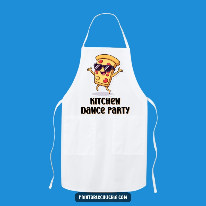 Funny Dancing Pizza Apron: Cook and Dance with Flair!
