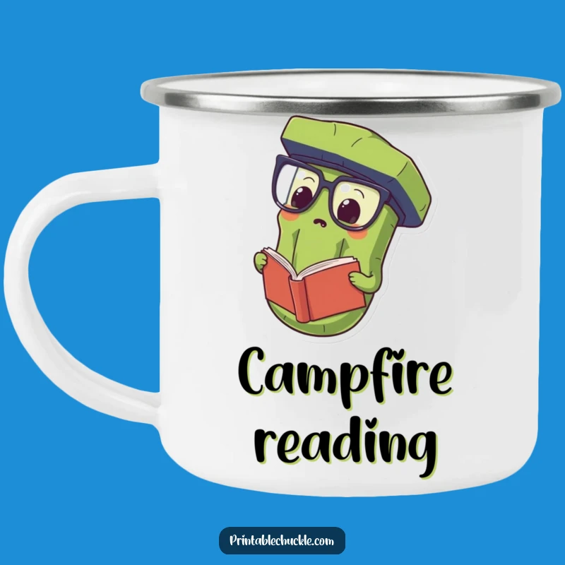 Funny Proud Pickle Specs Camping Mug - Adventure Fuel for Smart Folks