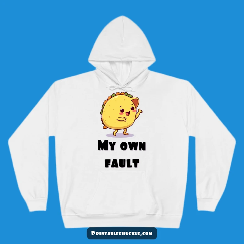 Cozy Funny Taco Trip Hoodie: Embrace the Laughs with This Hilarious Foodie Gift