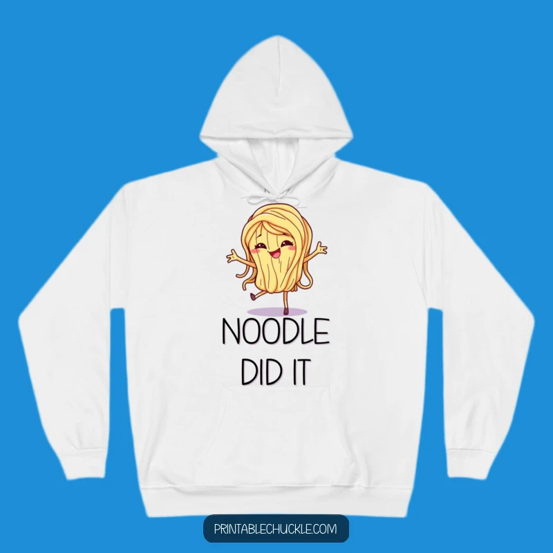 Funny Dancing Spaghetti Noodle Hoodie - Cozy & Hilarious Comfort