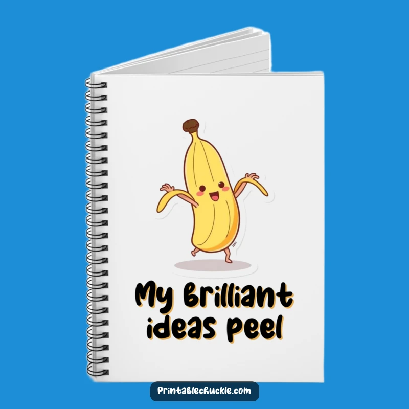 Funny Dancing Banana Notebook: Jot Down Ideas with Hilarious Flair and Fun