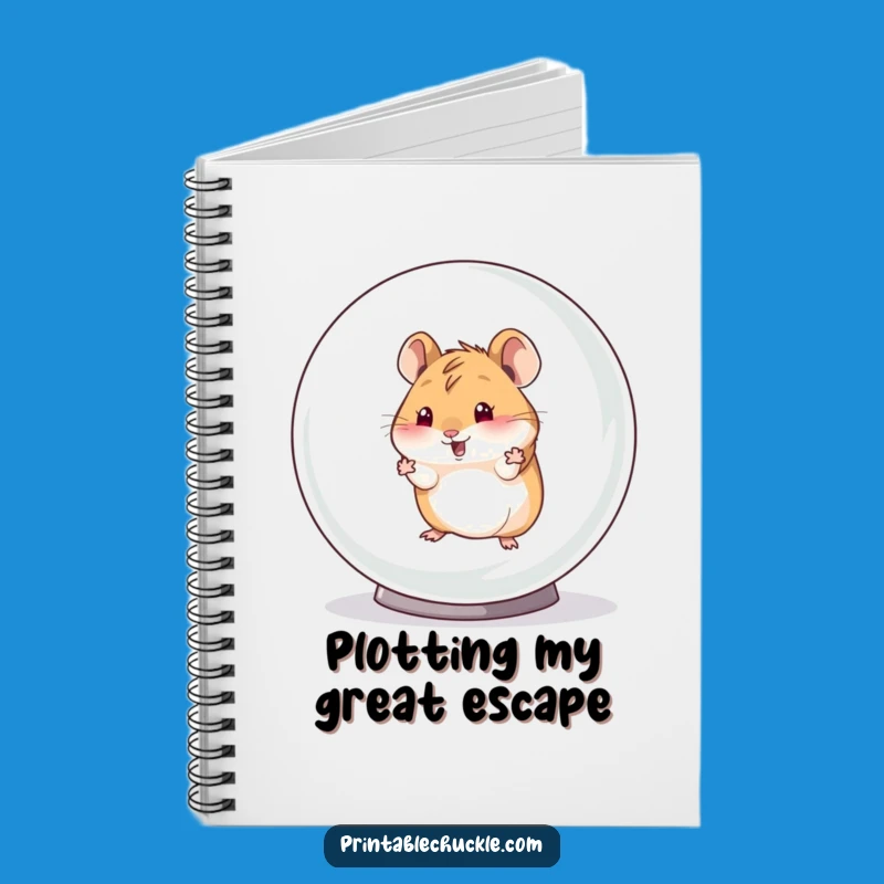 Funny Hamster Escape Notebook: Hilarious Pet Journal, Perfect Funny Gift for Writers
