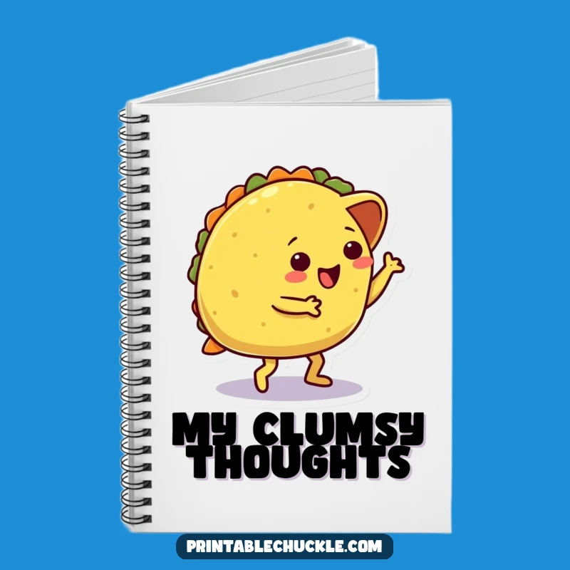 Funny Taco Trip Notebook: Jot Down Laughs in This Hilarious Foodie Journal Gift