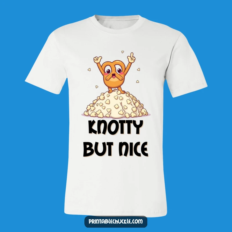 Funny Pretzel T-Shirt: Salty Achievement and Hilarious Snack Hero